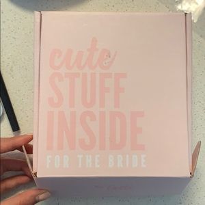 Bachelorette bridal set